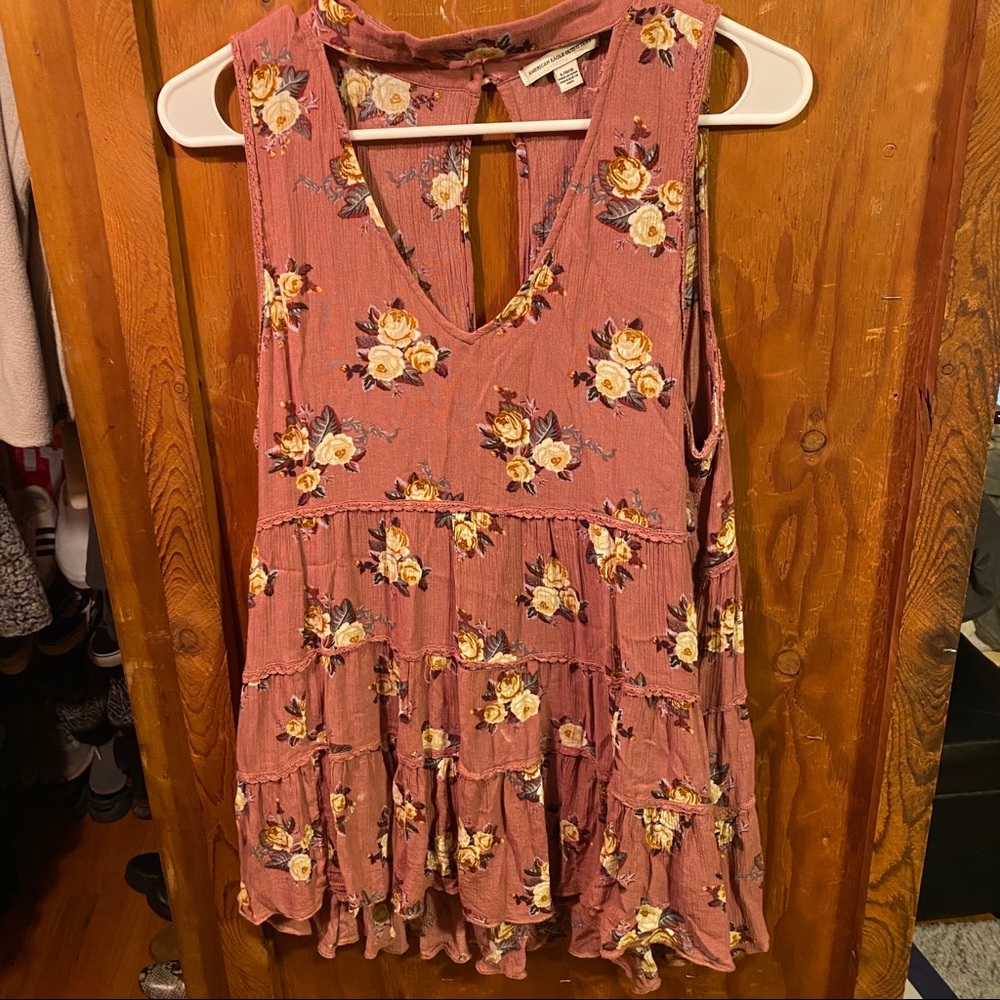 floral tank top!